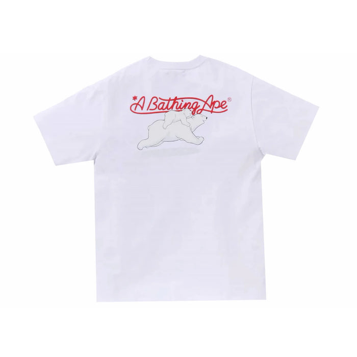 BAPE x Coca-Cola Photo Ape Head Tee White