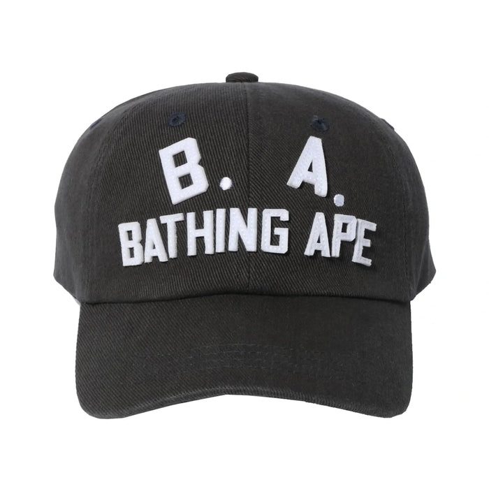 BAPE B.A. Washed Twill Cap Charcoal