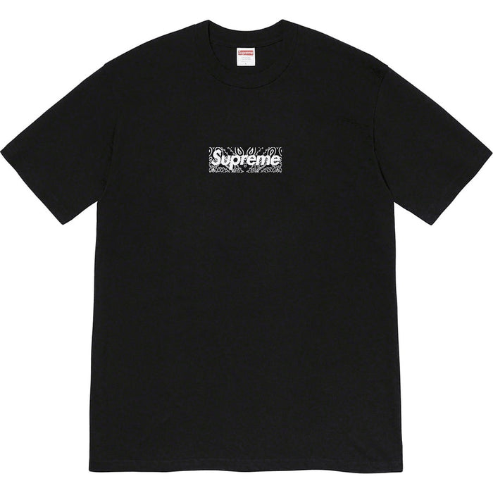 Supreme Bandana Box Logo Tee Black