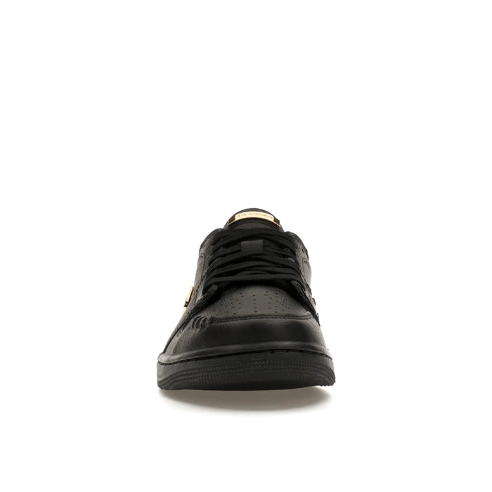 Jordan 1 Low Method of Make Black Metallic Gold (Women's)