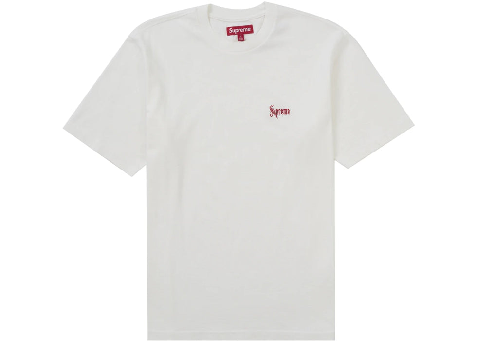 Supreme Old English Tee White