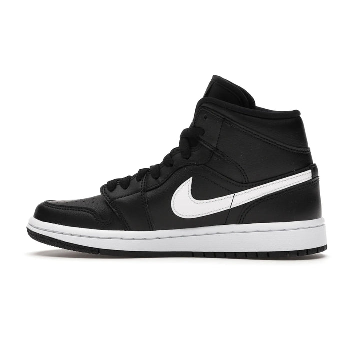 Jordan 1 Mid Black White (Women's)