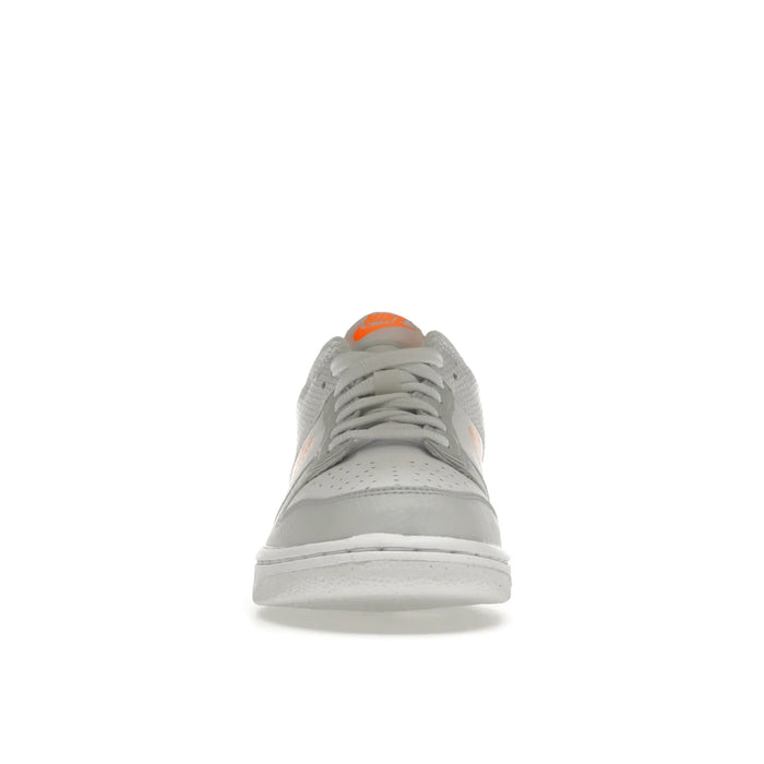 Nike Dunk Low SE 3D Swoosh Pure Platinum Total Orange (GS)