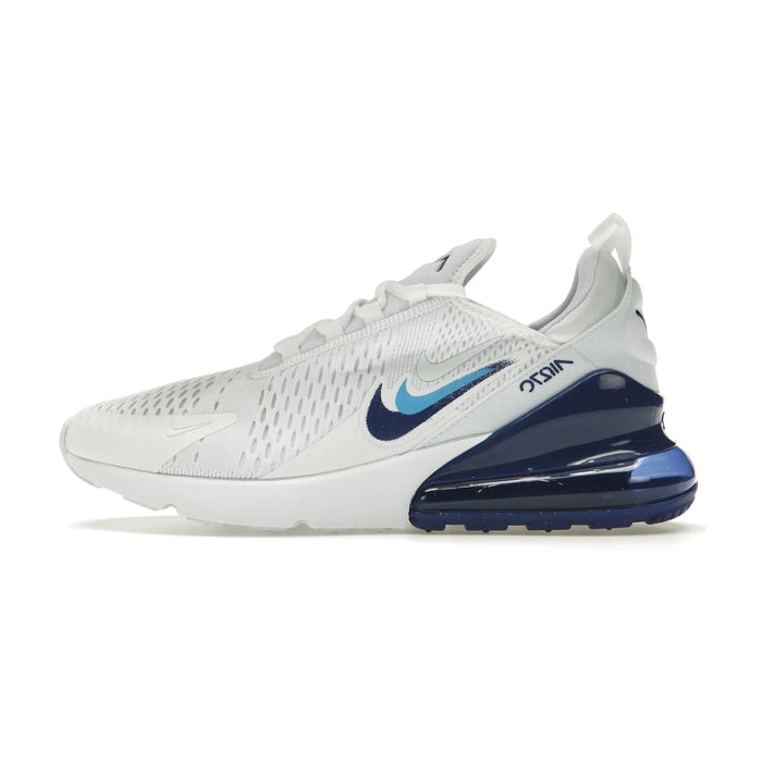 Nike Air Max 270 Multi Swoosh White Deep Royal