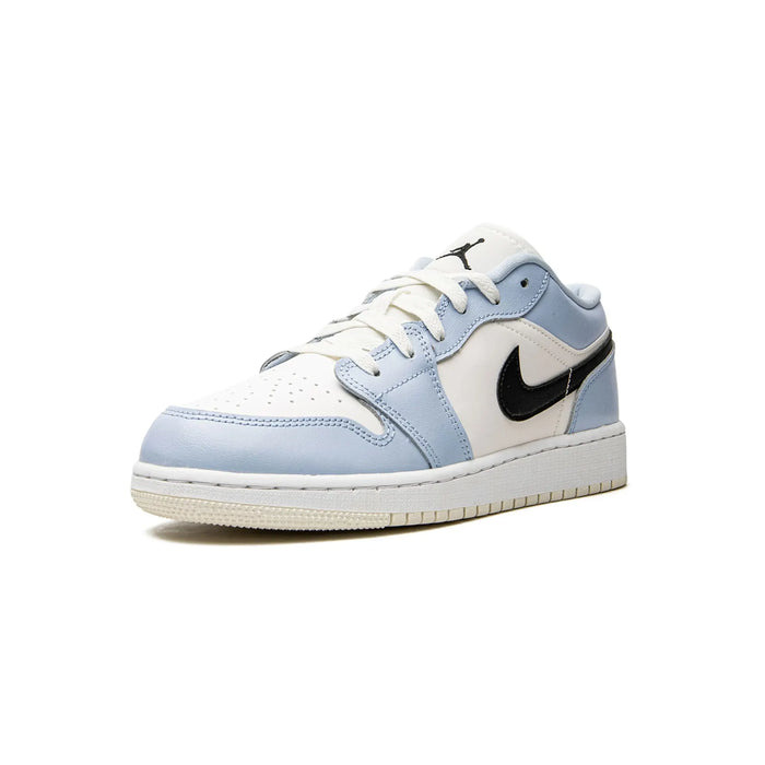 Jordan 1 Low Ice Blue Black (GS)