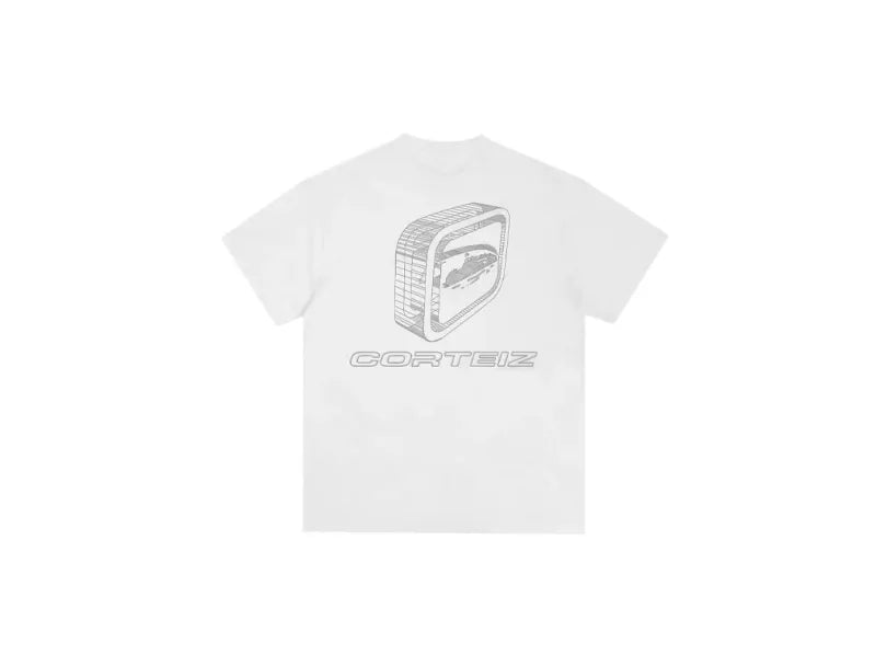 Corteiz Blueprint Tee White