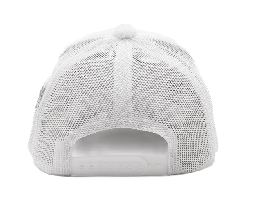 Reflection Luxury Fuzzy Trucker - White