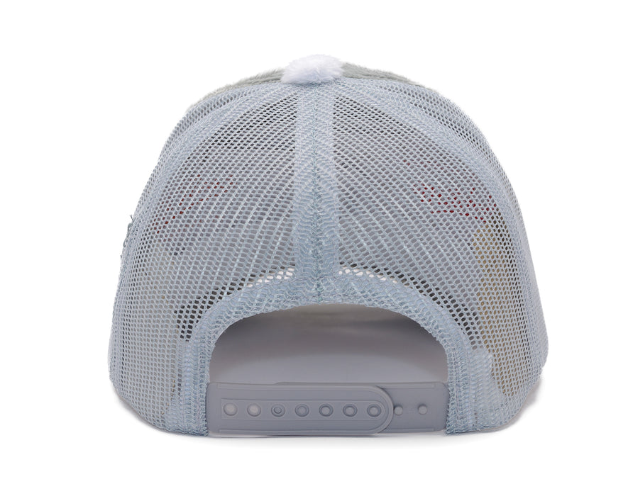 Reflection Luxury Fuzzy Trucker - Grey