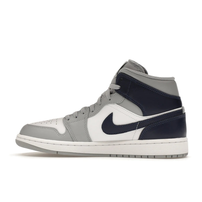 Jordan 1 Mid Wolf Grey Midnight Navy