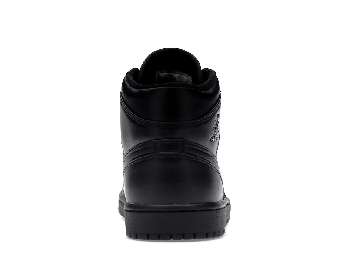 Jordan 1 Mid Triple Black