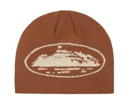 Corteiz Alcatraz Skully Brown