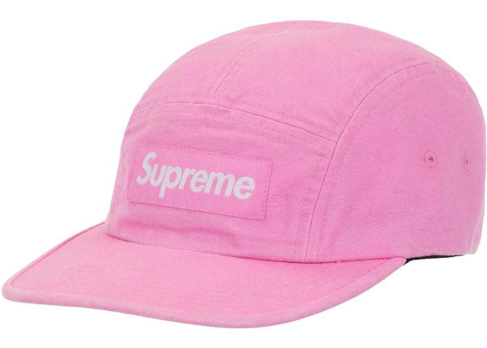 Supreme Canvas Camp Cap Pink