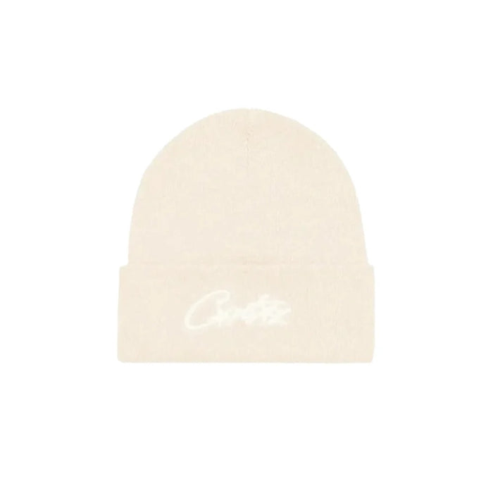 Corteiz Allstarz Folded Beanie Cream