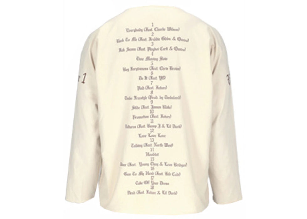 YZY Vultures Long T White