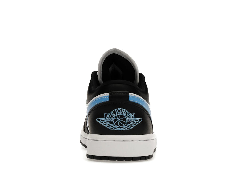 Jordan 1 Low Black University Blue White (Women's)