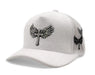 Reflection Luxury Fuzzy Trucker White Black