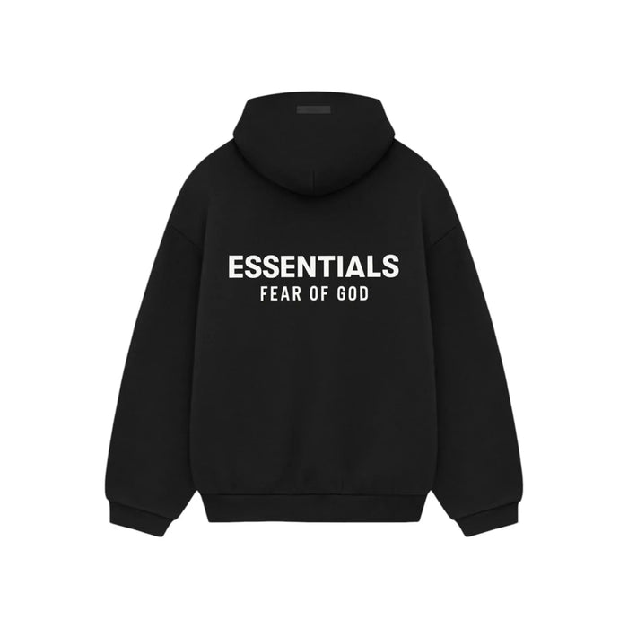 Fear of God Essentials Fleece Hoodie (FW24) Black