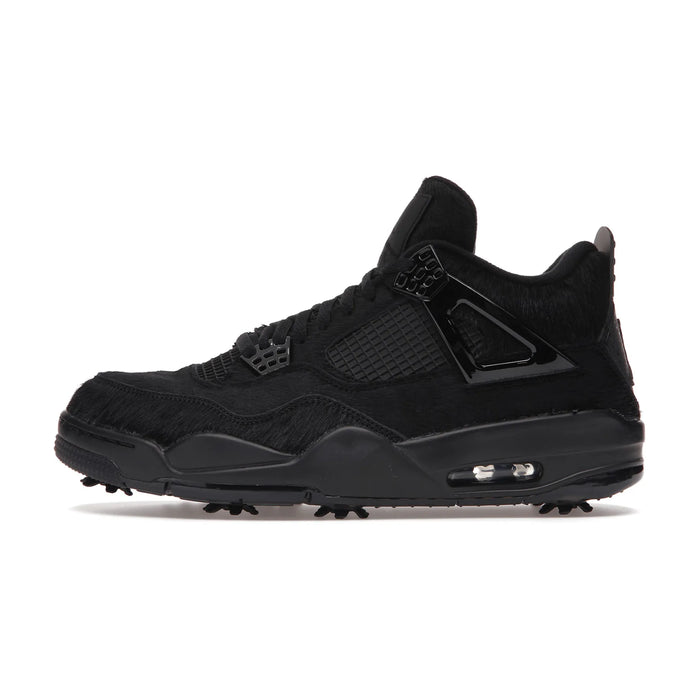 Jordan 4 Retro Golf Black Cat Pony Hair