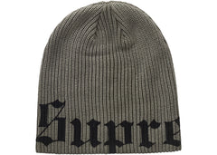 Supreme Old English Printed Beanie (SS26) Green