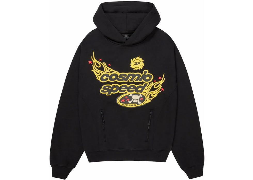 Broken Planet Cosmic Speed Hoodie Midnight Black