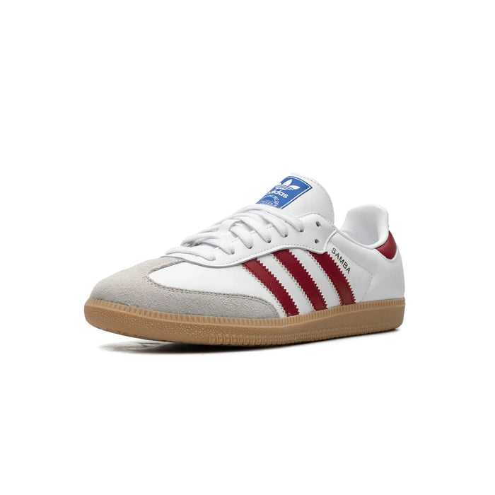 adidas Samba OG White Burgundy Gum