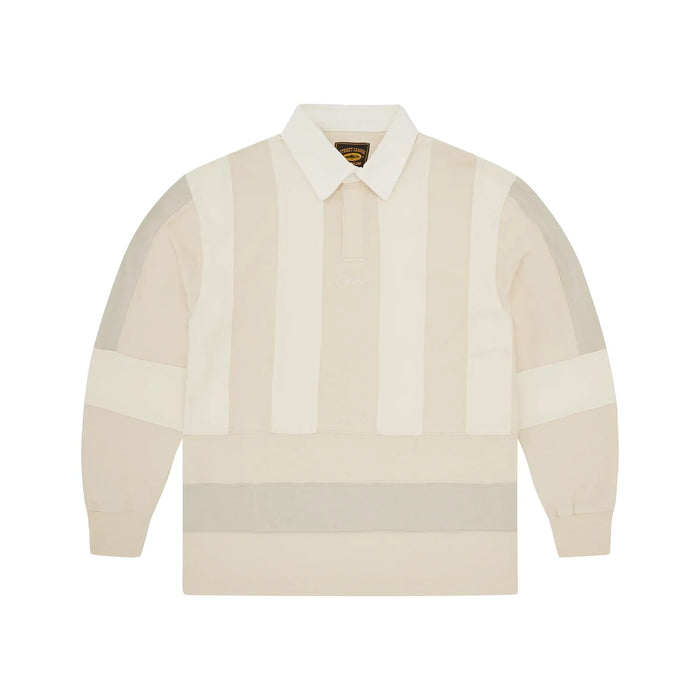 Corteiz Panel Strpez Rugby Shirt Cream