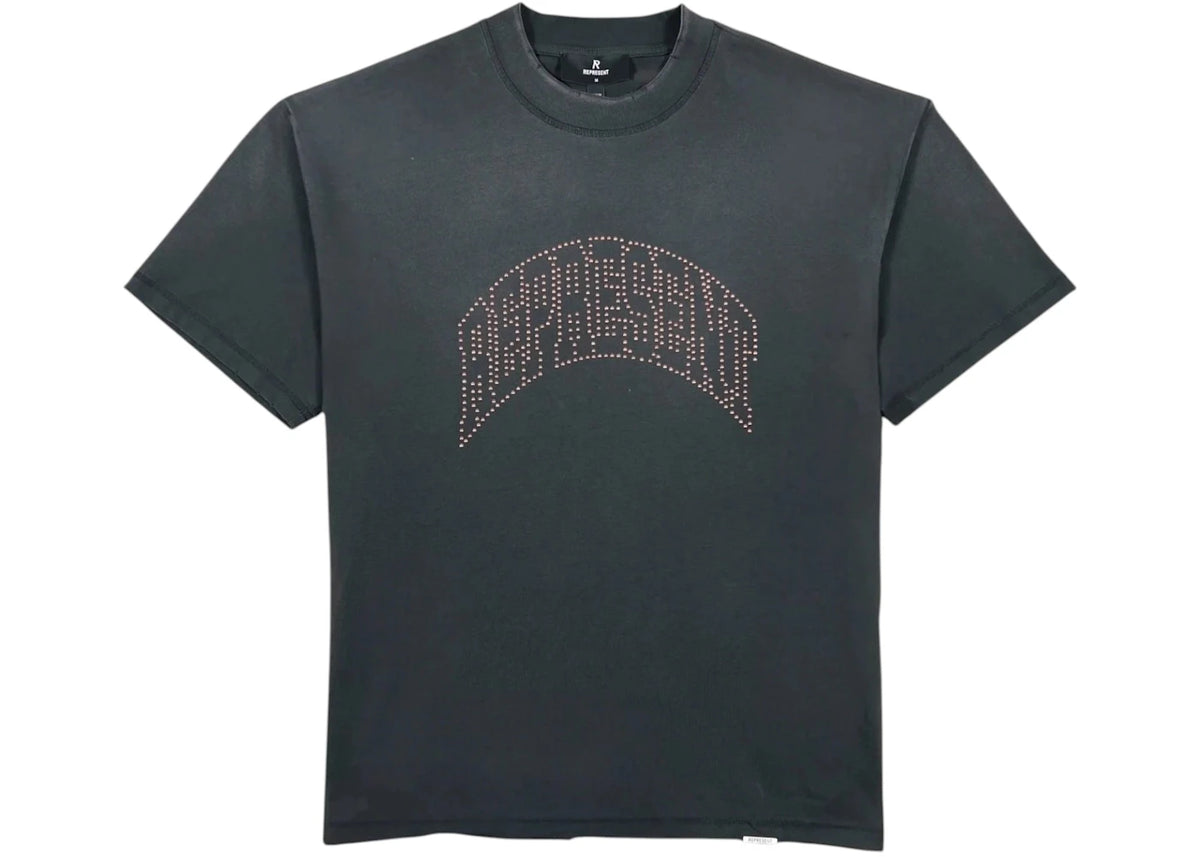 Represent Embellished T-shirt Black