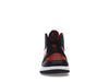 Air Jordan 1 Mid Black Fire Red (GS)
