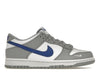 Nike Dunk Low Mini Swoosh Wolf Grey Game Royal (GS)