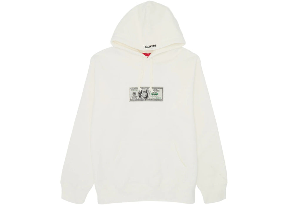 Supreme Franklin Hooded Sweatshirt White