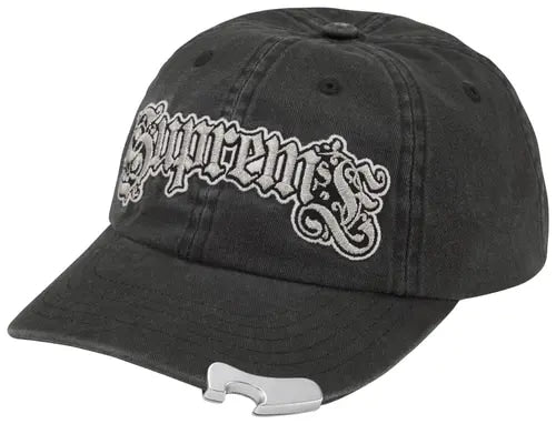Supreme Bottle Opener 6-Panel Black
