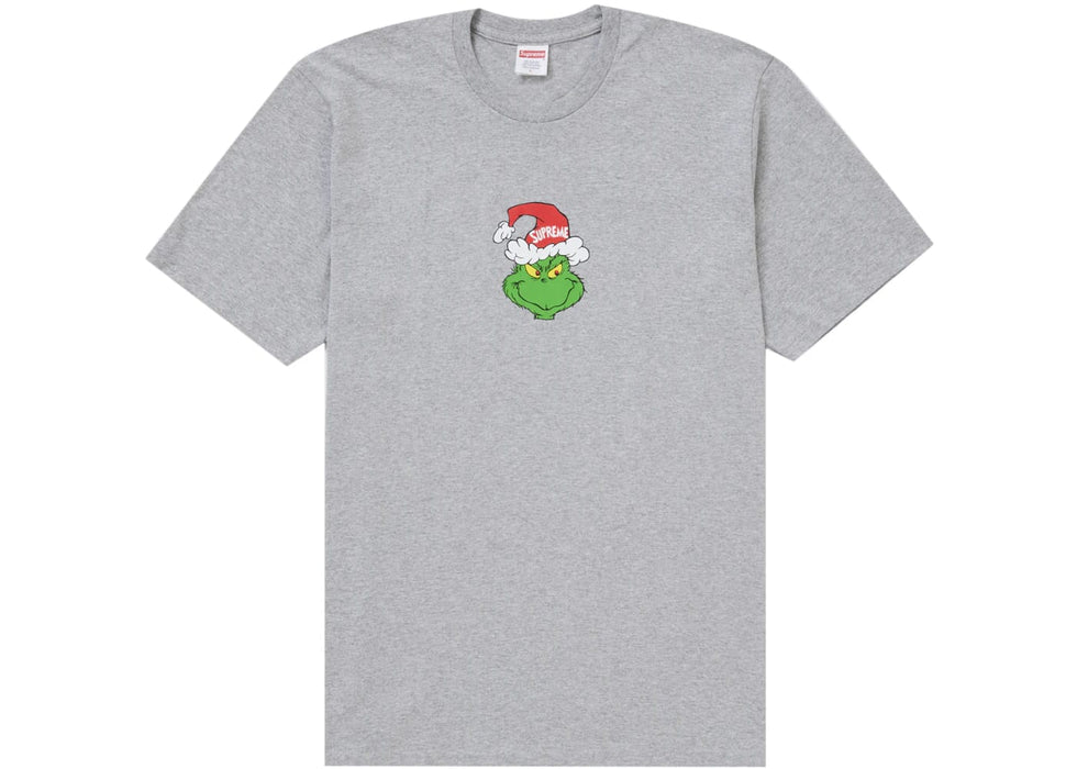 Supreme Grinch Tee Heather Grey