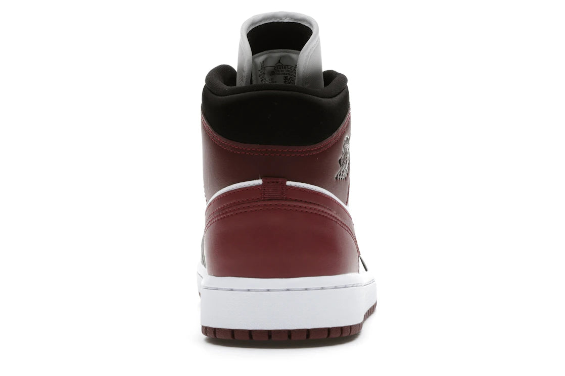 Jordan 1 Mid SE Black Dark Beetroot (Women's)