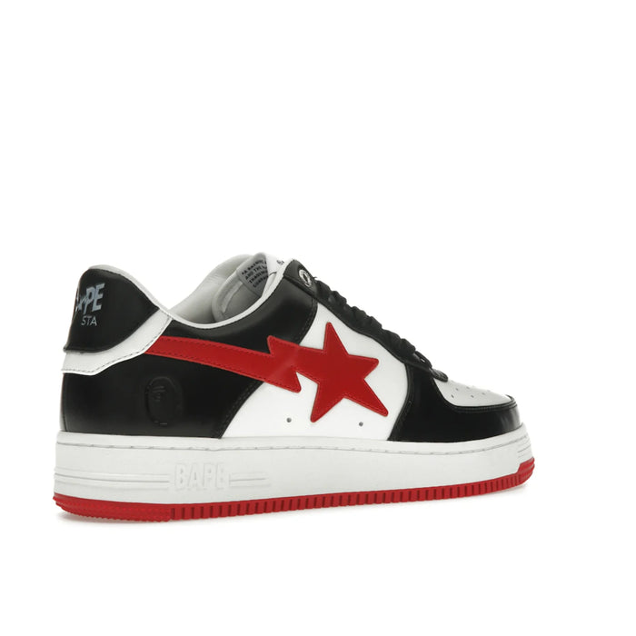 A Bathing Ape Bape Sta #3 M2 White Black Red