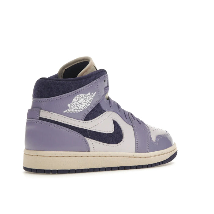 Jordan 1 Mid SE Chenille Sky J Light Purple (Women's)