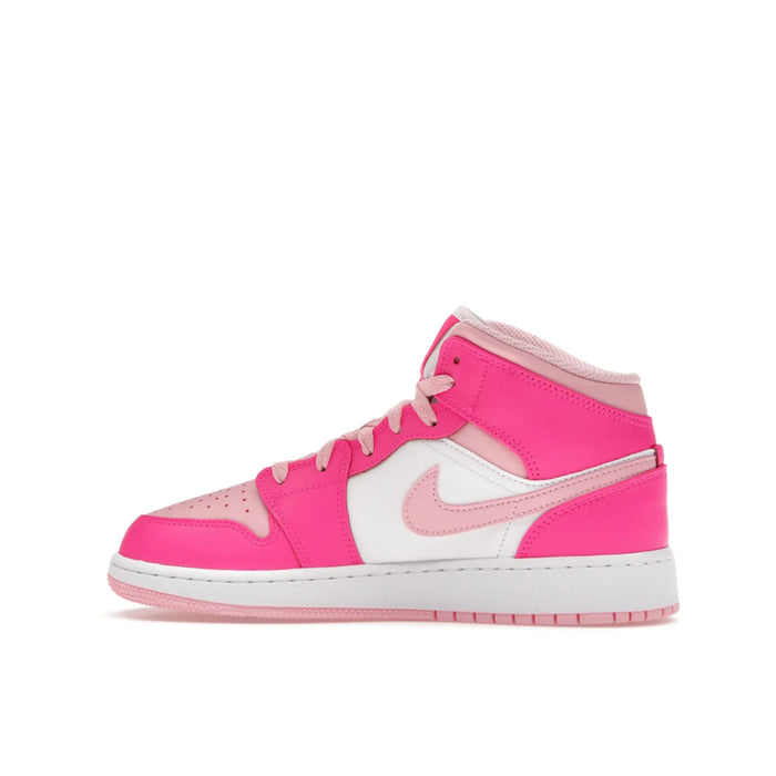 Jordan 1 Mid Fierce Pink (GS)