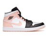 Jordan 1 Mid Arctic Orange Black Toe