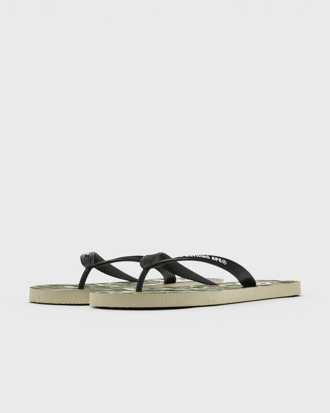 A Bathing ApeABC CAMO BEACH SANDALS Green