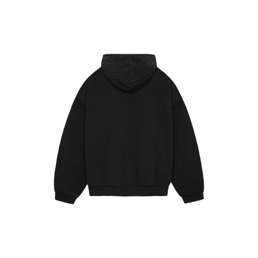 Fear of God Essentials Arch Logo Hoodie Jet Black