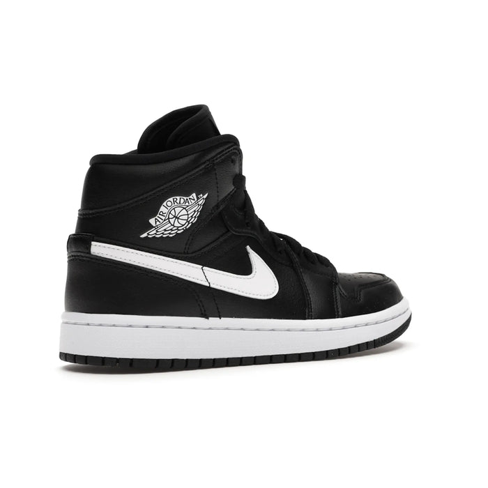 Jordan 1 Mid Black White (Women's)