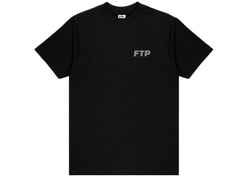 FTP Rhinestone Logo Tee Black