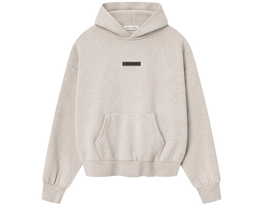 Fear of God Essentials Classic Hoodie Heather Stone