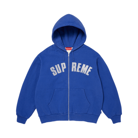 Supreme Arc Thermal Lined Zip Up Hooded Sweatshirt 'Royal'