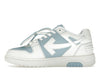 OFF-WHITE Out Of Office OOO Low Tops Light Blue White