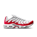 Nike Air Max Plus White University Red Wolf Grey