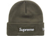 Supreme New Era Box Logo Beanie (FW25) Light Olive