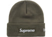 Supreme New Era Box Logo Beanie (FW25) Light Olive