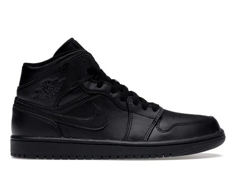Jordan 1 Mid Triple Black