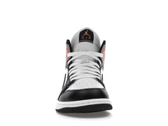 Jordan 1 Mid White Rust Pink Black
