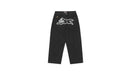 ICECREAM Running Dog Double Scoop Denim Pants Black